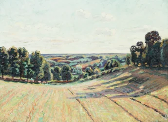 Paisagem montanhosa em La Creuse, c.1900