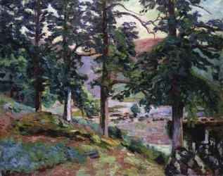 La Creuse, Limousin, c.1910 (óleo sobre tela)