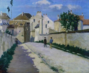 Rue de Clamart em Vanves, c.1873 (óleo sobre tela)