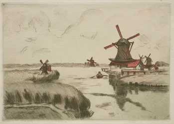Vista de Saardam, 1909.
