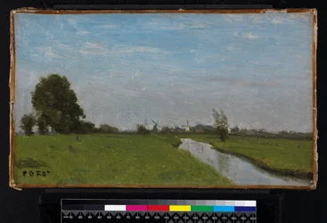Paisagem holandesa na Holanda, 1854
