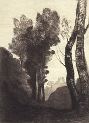 Arredores de Roma, 1866