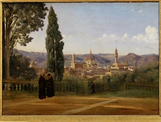 Florença, vista dos Jardins de Boboli - Florença, vista ...