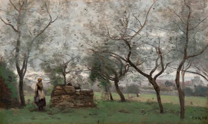 Francês: Le verger, perto de Mantes