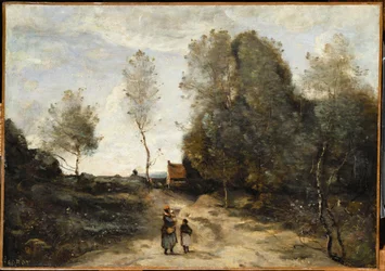 La route, A estrada (pintura sobre tela)