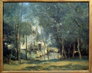 O moinho de Saint-Nicolas-lez-Arras, 1874. Óleo. 0,65 x 0,81 m. Paris, Museu de Orsay