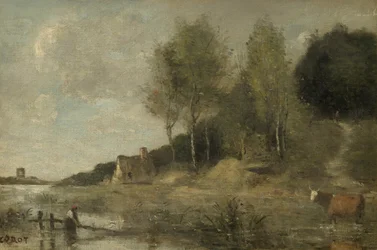 Marsh at Boves, perto de Amiens