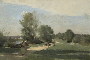Estrada pela água, c.1865 -70