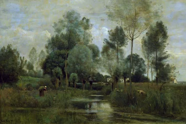 Primavera, de Jean-Baptiste-Camille Corot (1796-1875)