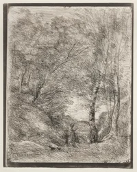 Os Jardins de Horácio, impressão original em 1855, impressa em 1921.