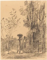 O Encontro na Floresta O Encontro no Bosque, 1871.