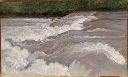 O Velino Acima da Cascata de Terni, 1826.