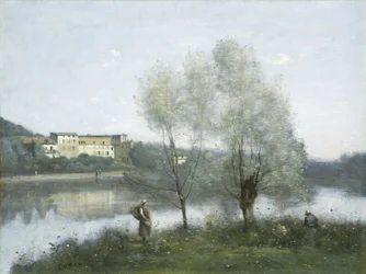 Ville D&39;Avray, c.1865 (óleo sobre tela)