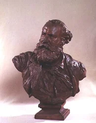 Busto de Charles Gounod (1818-93) c.1874 (bronze)