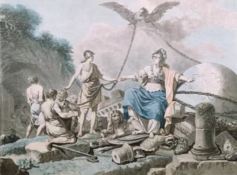 Alegoria da libertação de escravos