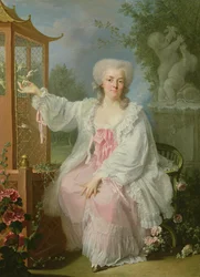 Retrato de uma senhora por um pagode