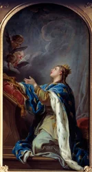 Santa Joana da França (óleo sobre tela)
