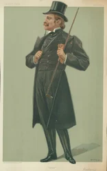 M Edmond Rostand, Cyrano, 20 de junho de 1901, desenho animado da Vanity Fair