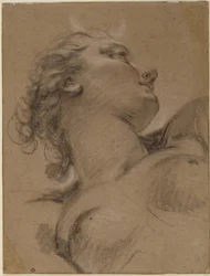 Atribuída a Jean-Baptiste Deshays - Cabeça e tronco de Diana, x1983-3