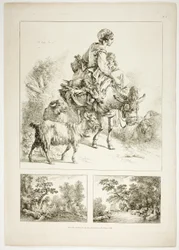 Placa Dois de 38 de Oeuvres de J. B. Huet
