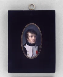 Napoleão Bonaparte, c.1804 (aquarela sobre marfim