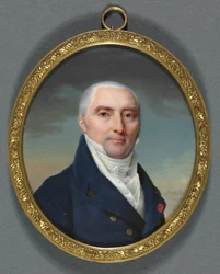 Retrato de Antoine Roy, 1820.