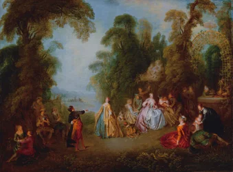 A dança, c. 1730