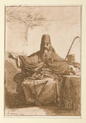 Um sacerdote russo (1965.9.36), e chefe de um homem (1977.147.3)