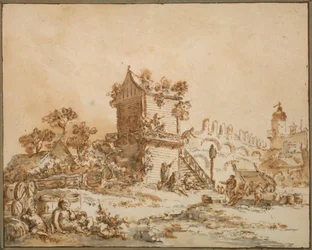 A taberna de Moscou, c. 1773