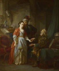 O necromante, cerca de 1775