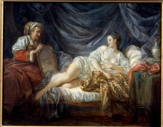 La Sultaneamente Painting de Jean Baptiste Leprince (1734-1781) 1772 Metz, Museum of Fine Arts