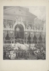 Entronização de Leopoldo I como rei dos Belgas, 1831