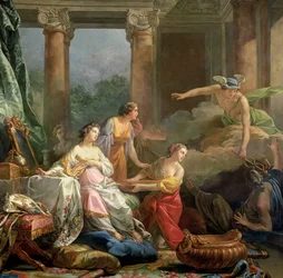 Mercúrio, Herse e Aglauros, 1763