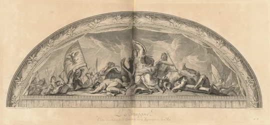 Alemanha, Centro do Salão de Guerra ao lado da Câmara do Rei (Alemanha, Centro do Salão de Guerra ao lado da Câmara do Rei) [pl. 37]