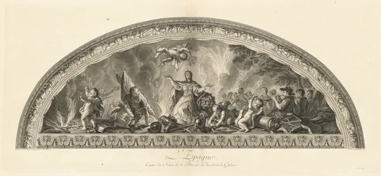 Espanha Cabide do Salão da Paz na Arcada da Galeria (Espanha, Centro do Salão da Paz na Arcada da Galeria) [pl. 47]