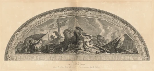 Holanda, Centro do Salão de Guerra na Arcada que Se Abre na Galeria (Holanda, Centro do Salão de Guerra na Arcada que Se Abre na Galeria) [pl. 39]