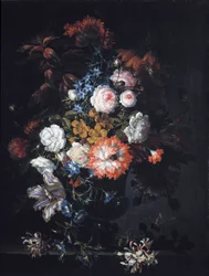 Natureza morta com flores
