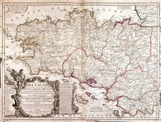 Mapa da Bretanha (França)