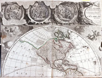 Mapa da América do Norte