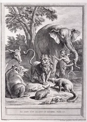 O Leão Indo para a Guerra, c.1755-1759