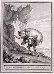 Os dois aventureiros e o talismã, c.1755-1759