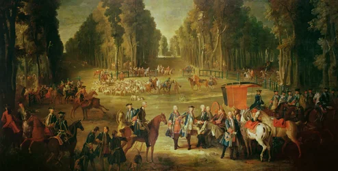 Encontro para o Puits-du-Roi Hunt na Compiegne (ver 202272 para detalhes)