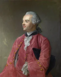 Perronneau, Jean-Baptiste (1715-1783) Retrato do autor Jacques Cazotte (1719-1792) Óleo sobre tela ca 1760 National Gallery, Londres 92,1x73