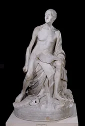 Estátua sentada de Voltaire (1694-1778), 1776