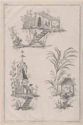 Ornamentos Chinoiserie, ca. 1760-85.