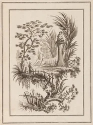 Figuras no jardim
