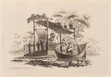 Figuras em um barco