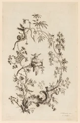 Placa 5, de "Um Novo Livro de Ornamentos Chineses"