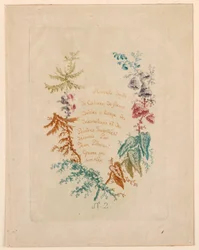 Página de título para "Novo conjunto de cadernos de flores ideais" nº 2