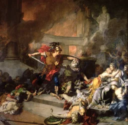 A Morte de Príamo, 1785